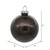 Vickerman N211075 - 4 inch Chocolate Glitter Ball Christmas Ornament - 6 Pack