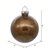 Vickerman N211076 - 4 inch Mocha Glitter Ball Christmas Ornament - 6 Pack