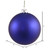 Vickerman N592022DMV 8" Cobalt BL Matte Ball UV Drilled Cap