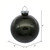 Vickerman N211084 - 4 inch Gunmetal Glitter Ball Christmas Ornament - 6 Pack