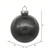 Vickerman N211087 4" Pewter Glitter Clear Ball 6/bag