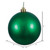 Vickerman N592024DMV - 8 inch Emerald Matte Ball Outdoor Christmas Ornament