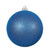Vickerman N590702DG - 2.75 inch Blue Glitter Ball Christmas Ornament - 12 Pack