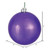 Vickerman N592026DSV 8" Plum Shiny Ball UV Drilled Cap
