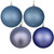 Vickerman N592029DA 8" Periwinkle 4-Fin Ball Asst Drill 4/Bg