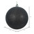  Vickerman N590717DG 2.75" Black Glitter Ball Drilled 12/Bag 