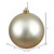 Vickerman N592038DMV 8" Champagne Matte Ball UV Drilled Cap