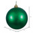 Vickerman N590724DMV - 2.75 inch Emerald Matte Ball Outdoor Christmas Ornament - 12 Pack