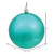 Vickerman N592042DSV 8" Teal Shiny Ball UV Drilled Cap