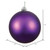  Vickerman N590726DMV 2.75" Plum Matte Ball UV Drilled 12/Bag 