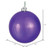 Vickerman N590726DSV - 2.75 inch Plum Shiny Ball Outdoor Christmas Ornament - 12 Pack