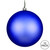 Vickerman N590729DMV - 2.75 inch Periwinkle Matte Ball Outdoor Christmas Ornament - 12 Pack