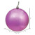 Vickerman N592045DSV - 8 inch Mauve Shiny Ball Outdoor Christmas Ornament