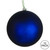 Vickerman N590731DMV - 2.75 inch Midnight Blue Matte Ball Outdoor Christmas Ornament - 12 Pack