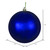 Vickerman N590731DSV - 2.75 inch Midnight Blue Shiny Ball Outdoor Christmas Ornament - 12 Pack