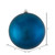 Vickerman N592062DMV - 8 inch Sea Blue Matte Ball Outdoor Christmas Ornament
