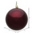 Vickerman N592065DCV 8" Burgundy Candy Ball UV Drilled Cap