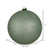 Vickerman N590740DG - 2.75 inch Frosty Mint Glitter Ball Christmas Ornament - 12 Pack