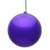 Vickerman N592066DCV 8" Purple Candy Ball UV Drilled Cap