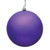 Vickerman N592066DMV 8" Purple Matte Ball UV Drilled Cap