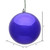 Vickerman N592066DSV 8" Purple Shiny Ball UV Drilled Cap