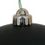 Vickerman N592074DMV - 8 inch Midnight Green Matte Ball Outdoor Christmas Ornament