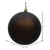  Vickerman N592075DMV 8" Chocolate Matte Ball UV Drilled Cap 