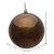 Vickerman N592075DSV 8" Chocolate Shiny Ball UV Drilled Cap