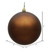 Vickerman N592076DMV 8" Mocha Matte Ball UV Drilled Cap