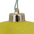 Vickerman N592078DA 8" Yellow Ball 4-dFinish Asst 4/Bag