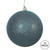 Vickerman N590762DG - 2.75 inch Sea Blue Glitter Ball Christmas Ornament - 12 Pack
