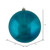 Vickerman N590762DSV - 2.75 inch Sea Blue Shiny Ball Outdoor Christmas Ornament - 12 Pack