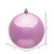 Vickerman N592079DSV 8" Pink Shiny Ball UV Drilled Cap
