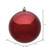 Vickerman N590765DSV - 2.75 inch Burgundy Shiny Ball Outdoor Christmas Ornament - 12 Pack