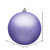 Vickerman N592086DMV 8" Lavender Matte Ball UV Drilled Cap