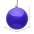  Vickerman N590766DSV 2.75" Purple Shiny Ball UV 12/Bag 