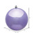 Vickerman N592086DSV - 8 inch Lavender Shiny Ball Outdoor Christmas Ornament