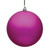 Vickerman N590770DMV 2.75" Fuchsia Matte Ball UV 12/Bag 