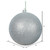 Vickerman N592507DG - 10 inch Silver Glitter Ball Christmas Ornament