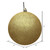 Vickerman N592508DG 10" Gold Glitter Ball Drilled Cap
