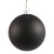 Vickerman N592517DMV 10" Black Matte Ball UV Drilled Cap