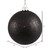  Vickerman N592517DQ 10" Black Sequin Ball Drilled Cap 