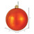 Vickerman N592518DSV 10" Burn Ornge Shiny Ball UV Drilled Cap