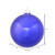 Vickerman N592522DSV - 10 inch Cobalt Blue Shiny Ball Outdoor Christmas Ornament