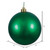 Vickerman N592524DMV - 10 inch Emerald Matte Ball Outdoor Christmas Ornament