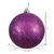 Vickerman N592526DQ 10" Plum Sequin Ball Drilled Cap