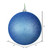 Vickerman N592529DG 10" Periwinkle Glitter Ball Drilled