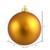 Vickerman N592530DMV - 10 inch Antique Gold Matte Ball Outdoor Christmas Ornament