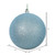 Vickerman N592532DG - 10 inch Baby Blue Glitter Ball Christmas Ornament