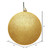 Vickerman N592537DG - 10 inch Honey Gold Glitter Ball Christmas Ornament